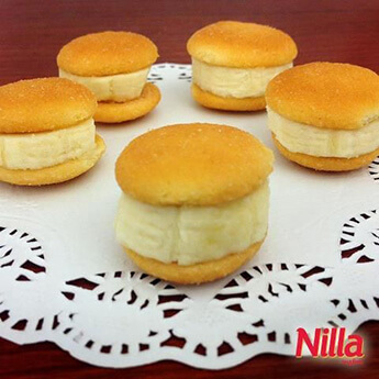 banana vanilla wafer snack