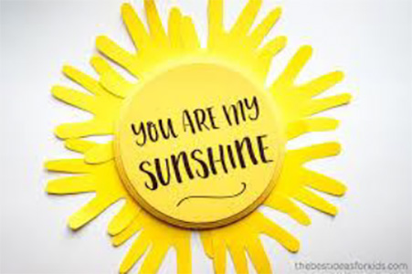 you are my sunshine craft