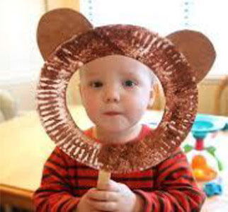 shh bears sleeping my little bear face craft